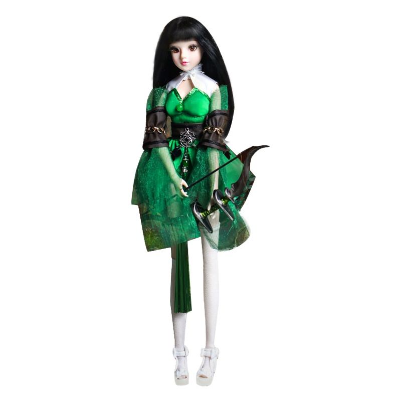 德必胜MMGIRL动漫风十二星座射手座洋娃娃14关节体生日礼物男孩女孩玩具娃娃M2009