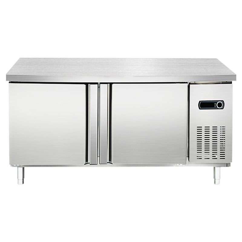 埃利斯（AILISI）1.2米双温不锈钢厨房工作台 商用冷柜 多功能酒店平冷冰柜 大容量奶茶店设备水吧台BCD-1.2L