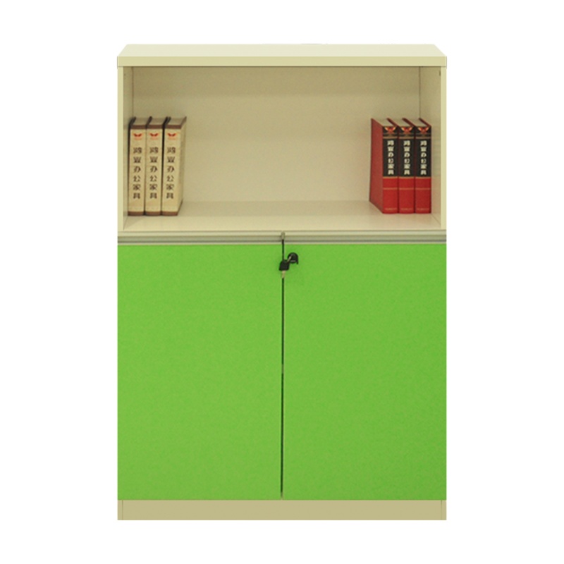 鸿业盛大通玻文件柜铁皮柜 员工柜办公柜带锁储物柜加厚款