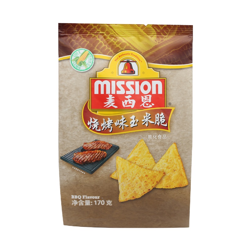 麦西恩烧烤味玉米片170g*3袋