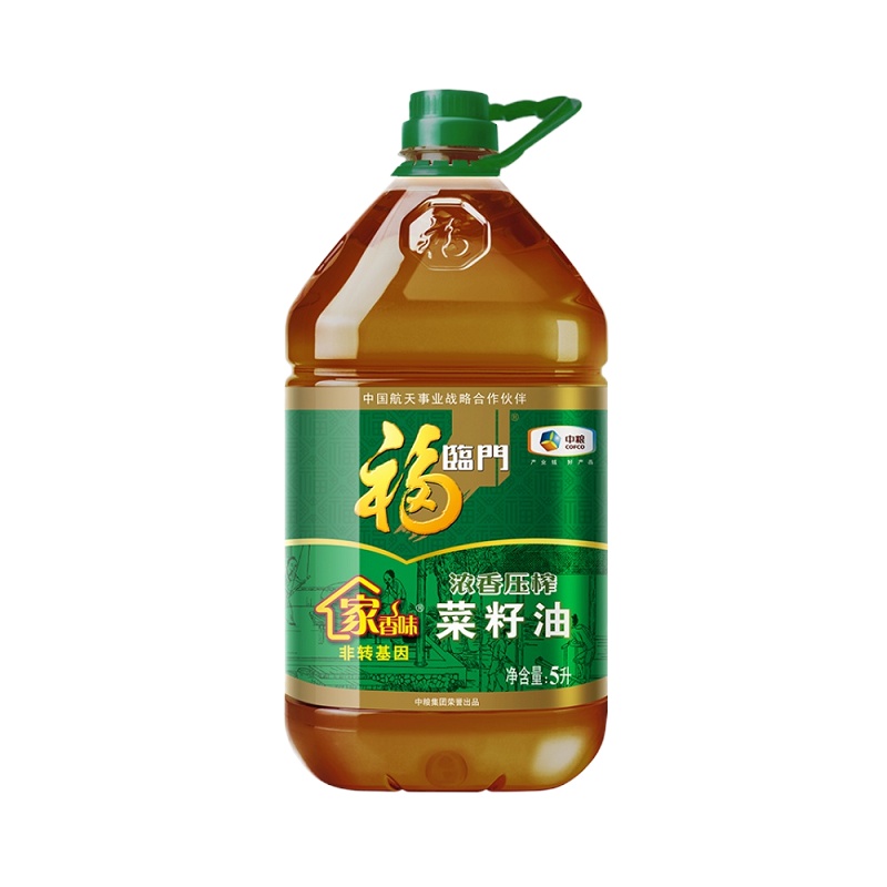 福临门 家香味浓香压榨菜籽油1.8L