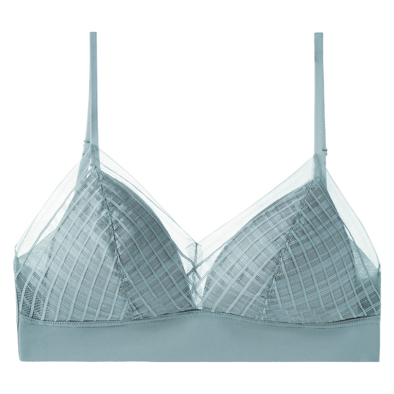 俞兆林冰丝抹胸夏季薄款透气内衣女蕾丝内搭裹胸文胸防走光网红美背背心