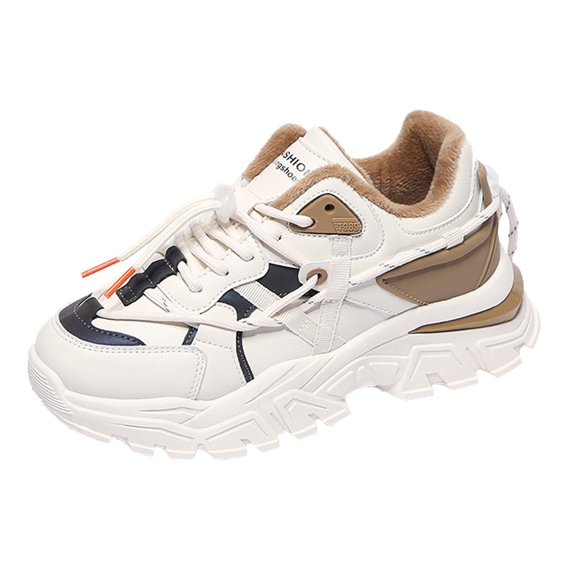 时言(SHIYAN)网红老爹鞋女2022春夏新款网面透气女鞋ins街拍厚底增高女士休闲鞋潮流户外运动鞋女