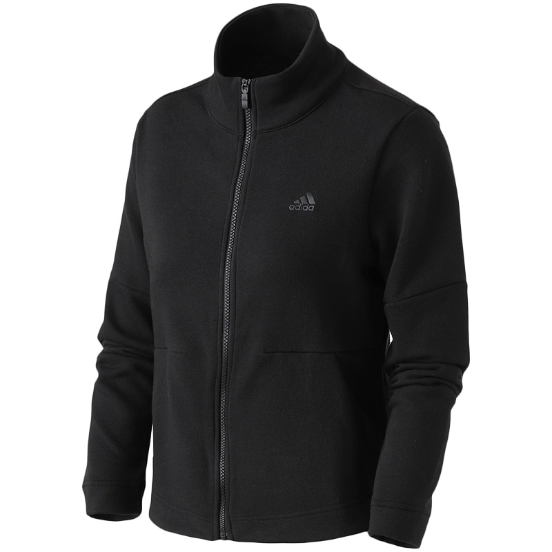 adidas女装夹克外套开衫休闲运动服DH8140 L DH8140黑色
