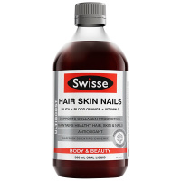 澳洲进口 Swisse斯维诗 护发护肤护甲口服液 500ml 胶原蛋白液含VC 500ml*3
