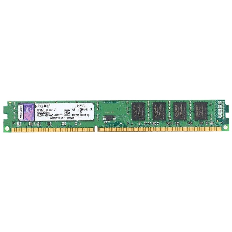 金士顿(Kingston) 4G DDR3 1333 台式机内存条 原装正品
