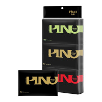 手帕纸品诺皮夹纸巾小包便携4条36包黑色密码香钱夹纸w1110
