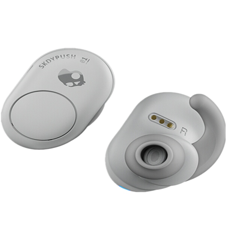 斯酷凯蒂(Skullcandy) PUSH S2BBW-L625 真无线入耳式蓝牙耳机 商务通话时尚耳塞 灰色