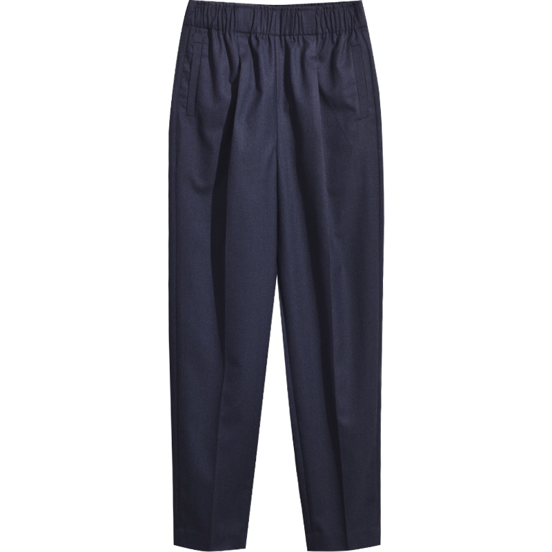 娅丽达2019秋季新款大码哈伦裤宽松女士萝卜裤松紧腰裤子休闲长裤I3827