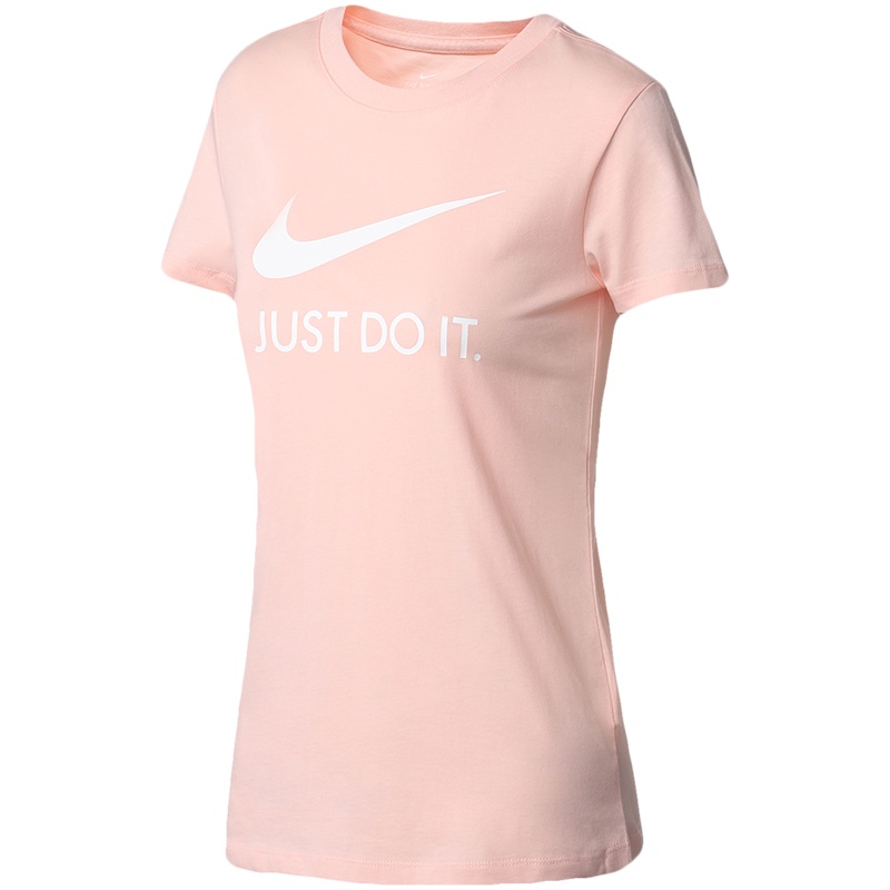 NIKE耐克女装短袖T恤经典圆领透气针织休闲运动服CI1384