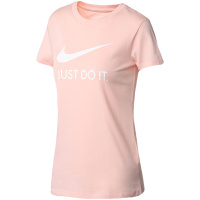 NIKE耐克女装短袖T恤经典圆领透气针织休闲运动服CI1384