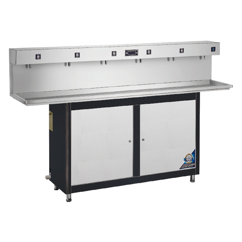 飞天鼠(FTIANSHU)商用开水器大型柜式直饮水机六头一开五温 TX-6C