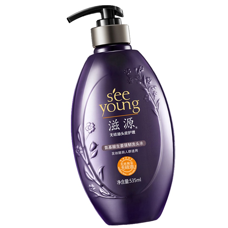 滋源 535ml 氨基酸生姜健发洗发水 1瓶装(单位:件)