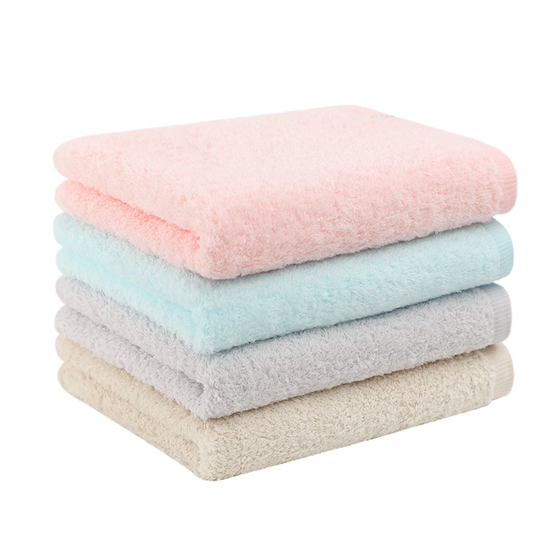 洁丽雅本原毛巾 纯棉洗脸家用柔软吸水不掉毛大毛巾3条装