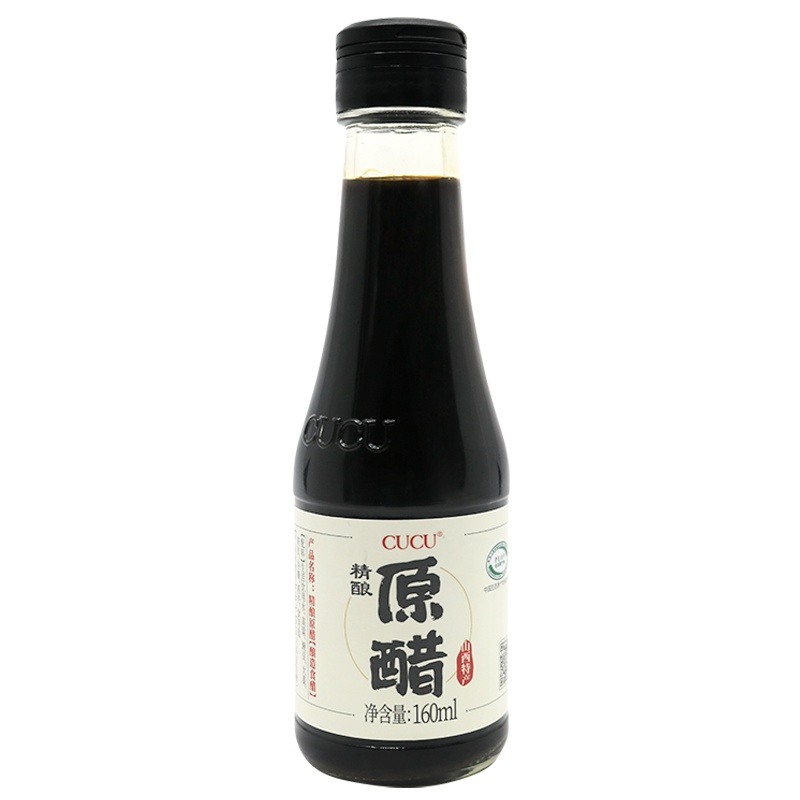 CUCU 醋 精酿原醋160ml 山西陈醋 固态发酵