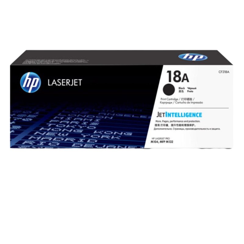 惠普(HP)CF218A黑色打印硒鼓( 18A)