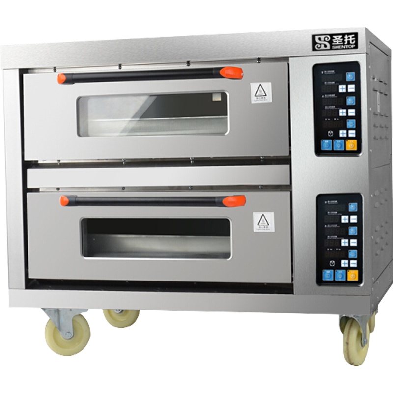 圣托(Shentop)二层二盘商用烤箱 全自动大型蛋糕面包披萨炉 私房烘焙月饼大烘炉 STAH-KD22