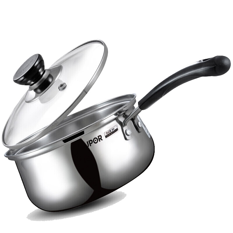 苏泊尔奶锅304不锈钢煮热奶锅16厘米