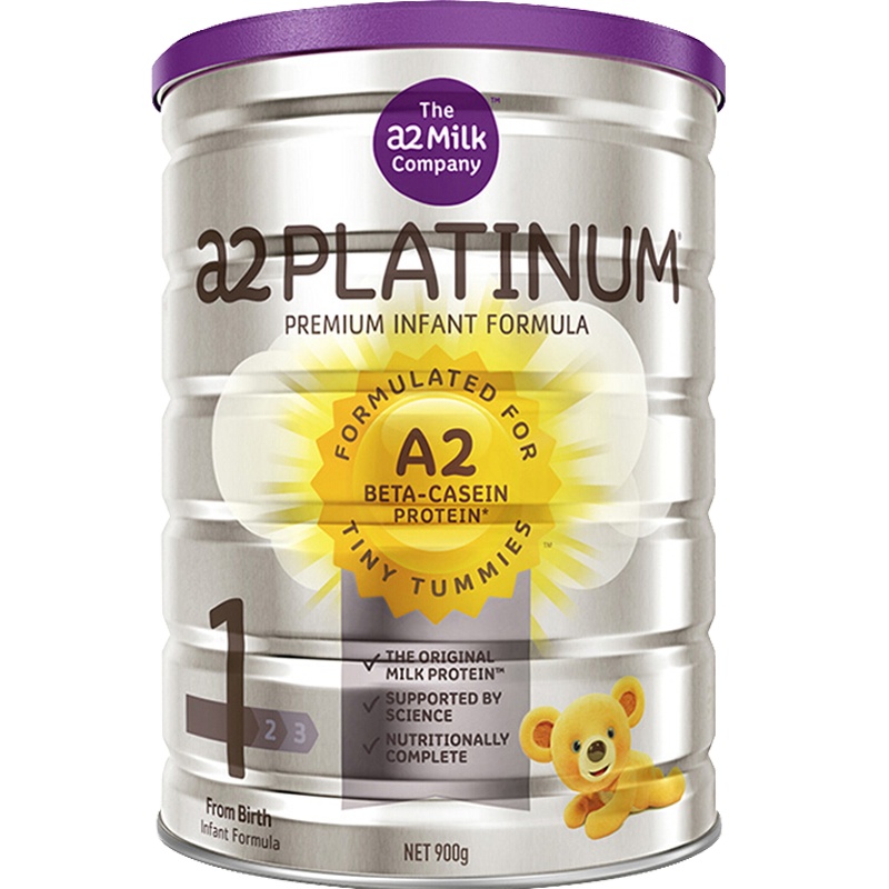澳大利亚 A2 艾尔 a2 澳洲进口 婴幼儿奶粉 白金/铂金版 900g 一段/1段 Platinum 0-6个月适用