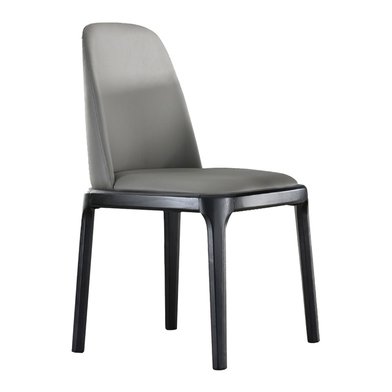 科朔 椅子现代简约餐厅椅子 皮质单人餐椅 KS-CY-01
