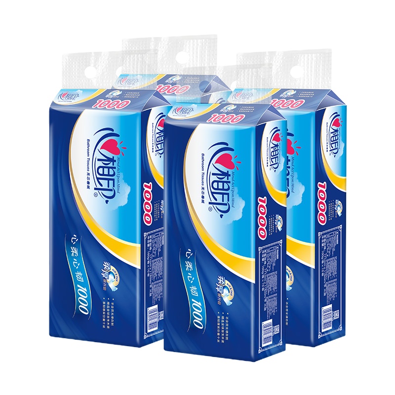 心相印 RW1310 心柔无芯卷纸3层100g*40卷整箱