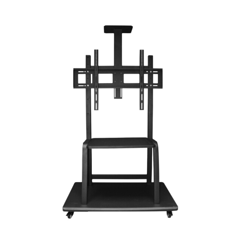 酷彩(CoolColor)会议教学一体机55-70英寸液晶电视显示器支架臂360°自由旋转一体机专用落地移动支架推车