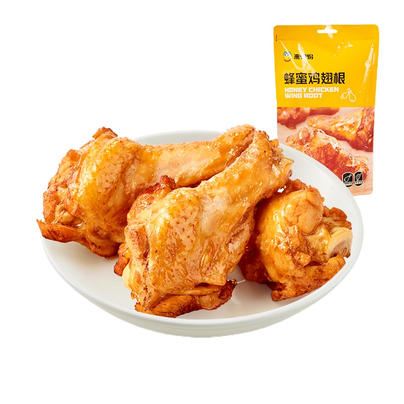 来伊份-蜂蜜鸡翅根100g*4