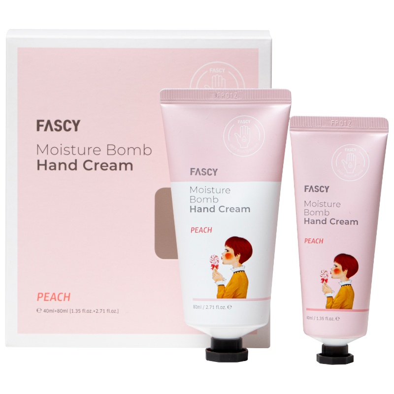 FASCY 发希 新装倍润护手霜(桃子)80ml+40ml