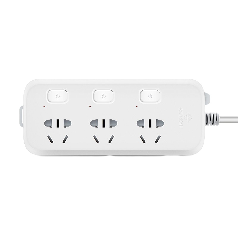 公牛 插座正品插线板多功能通用智能插板 B5033-三插位分控/3米