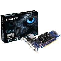 技嘉GeForce GT210 GV-N210D3-1GI 64bit GDDR3 1G设备专用/210独显卡