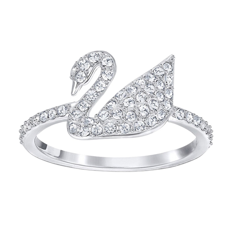 SWAROVSKI 施华洛世奇 闪亮天鹅人造水晶质感女士戒指5250743