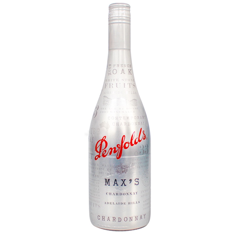 [银色限量版]奔富(Penfolds)麦克斯霞多丽干白葡萄酒750ml 红酒 澳大利亚进口 [富邑旗下]
