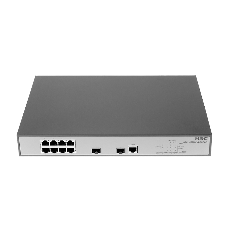 华三8口供电交换机