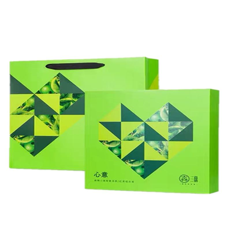 2019森晒“心意”小青柑普洱茶/红茶组合礼盒装