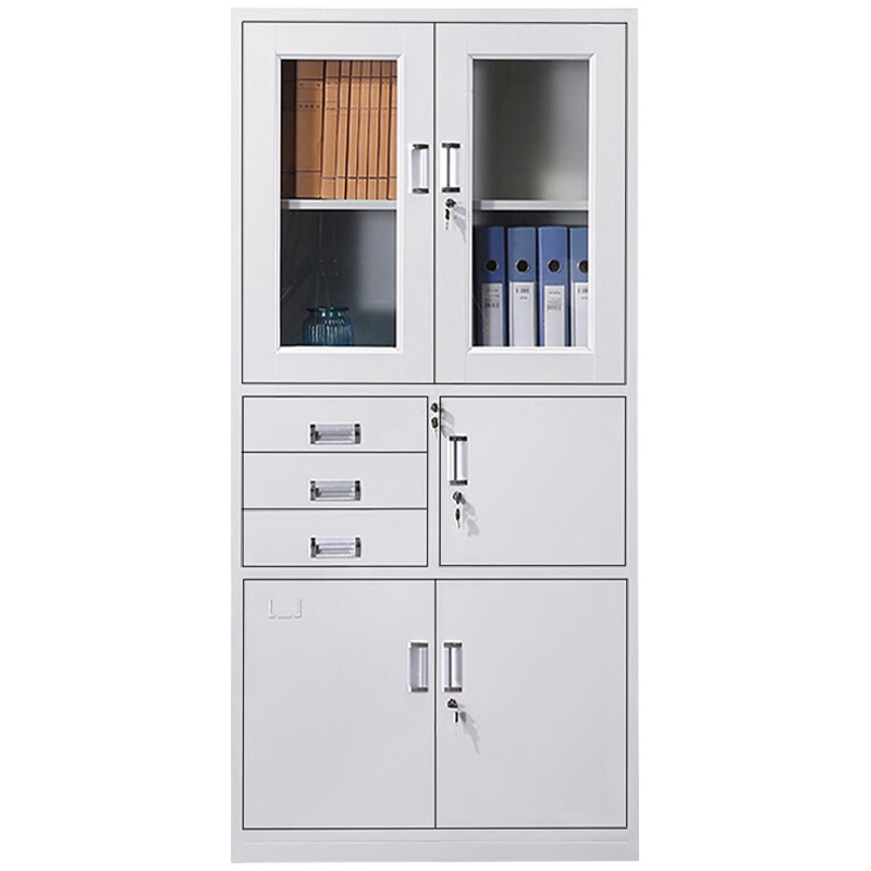 三圣 加厚偏三保文件柜铁皮柜档案柜资料柜办公柜收纳柜整理柜