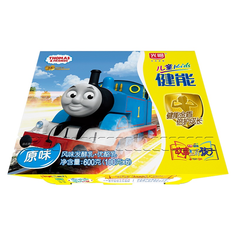光明儿童健能优酪乳发酵乳原味100g*6