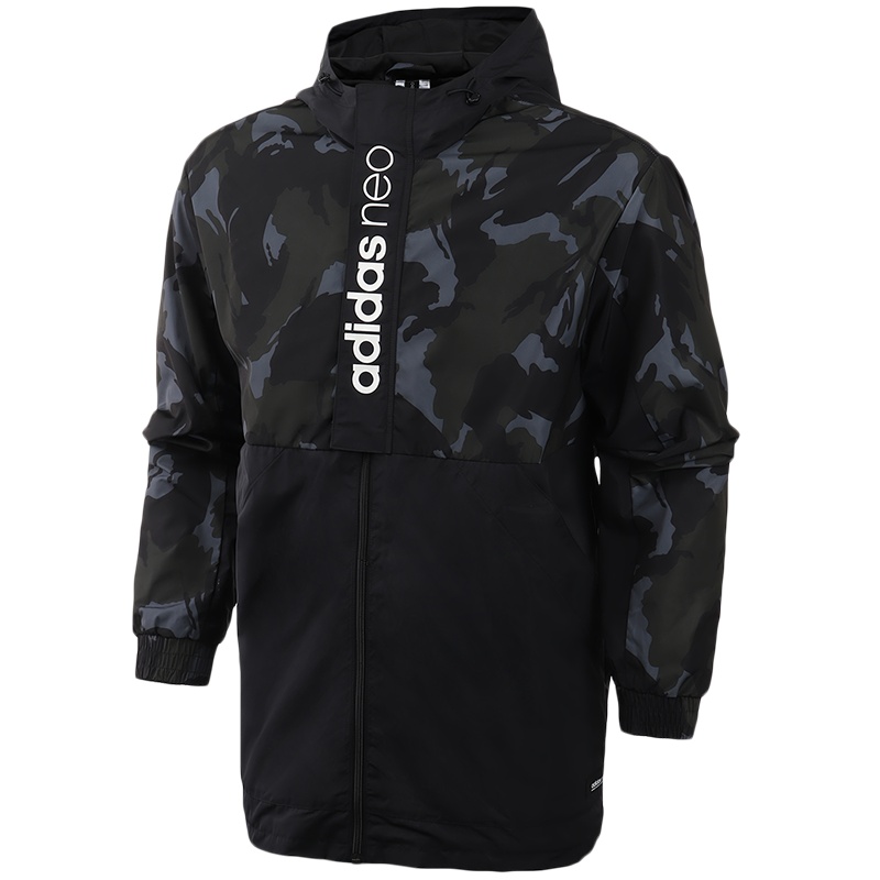 阿迪达斯NEO男装运动服陈立农同款休闲时尚防风外套FN6543