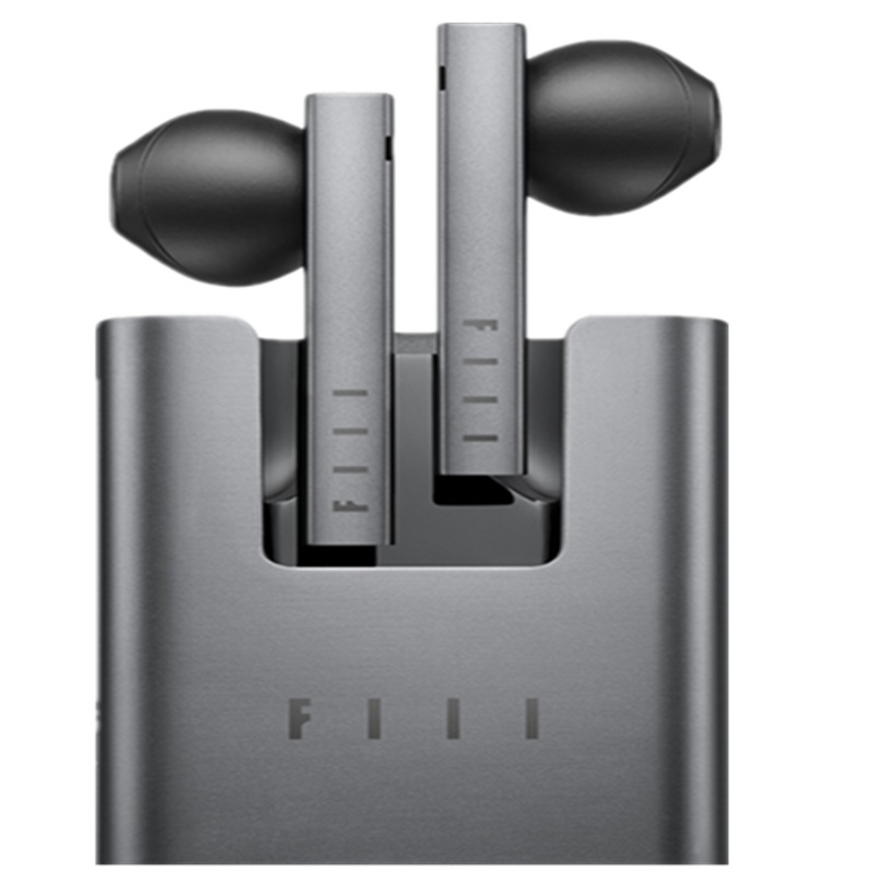 FIIL CC真无线运动蓝牙耳机半入耳挂耳式单双耳超长续航通用防水跑步耳麦塞 灰