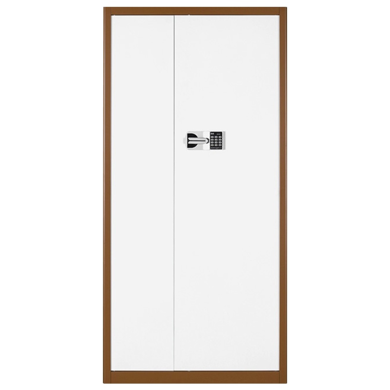 三圣 办公家具保密柜密码柜保险柜档案文件柜储物柜国保锁通门咖白套色保密柜带抽