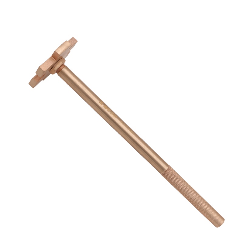 铝青铜合金防爆 单头开桶扳手 油桶扳手 开桶器 Tk177-02 1把