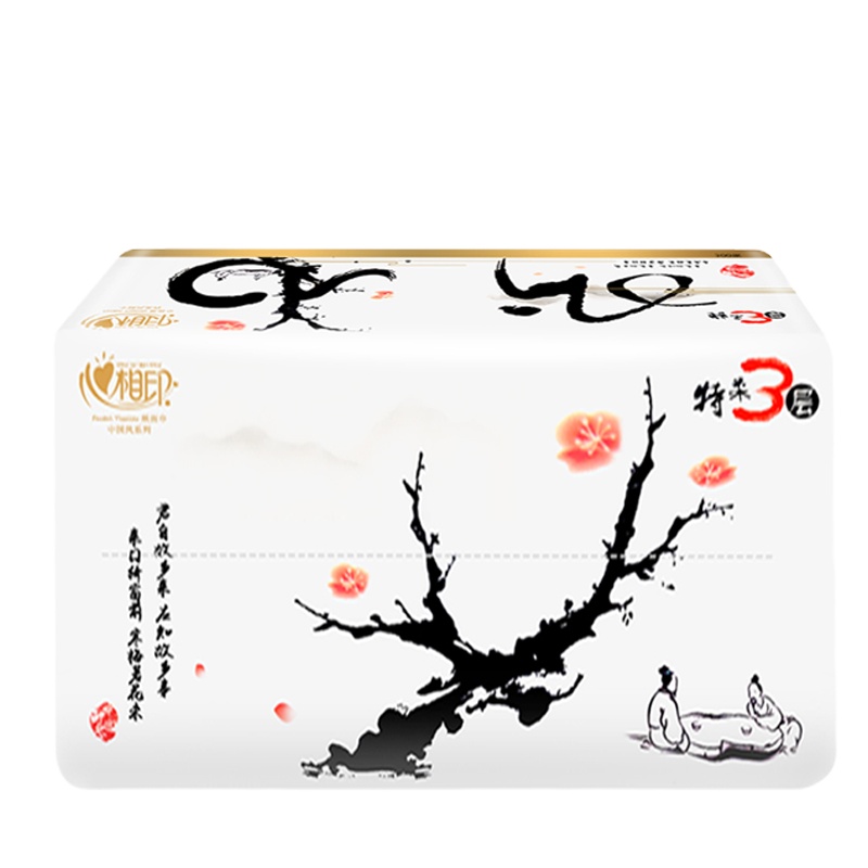 心相印(Mind Act Upon Mind) DT100 中国风 20包/100抽 单箱装