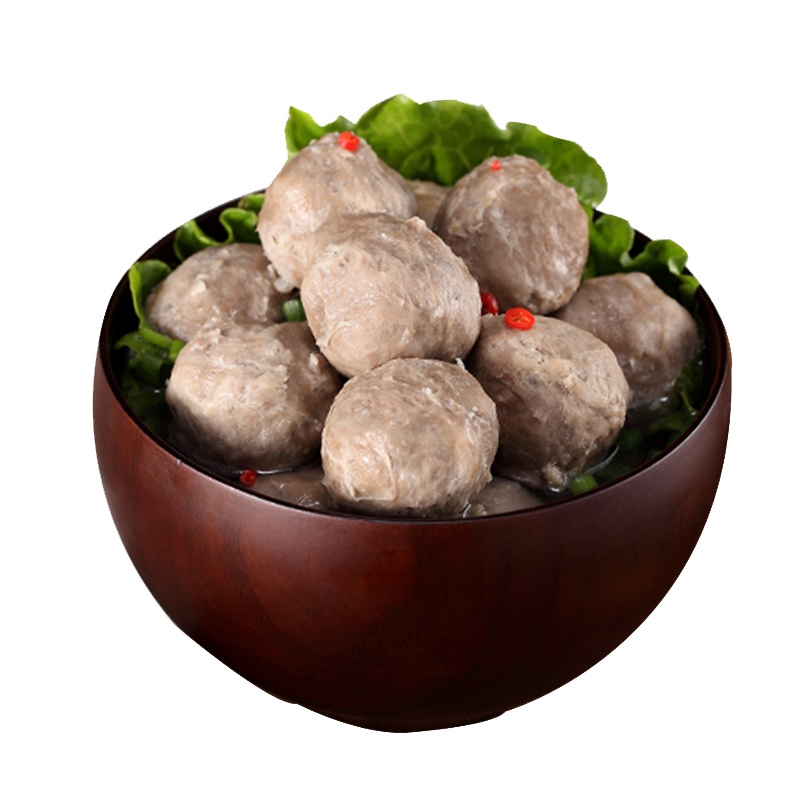 [满99减50]千渔旺 潮汕牛肉丸500g 正宗手工牛肉丸 火锅烧烤丸串 麻辣烫关东煮食材 潮汕特产 火锅丸料