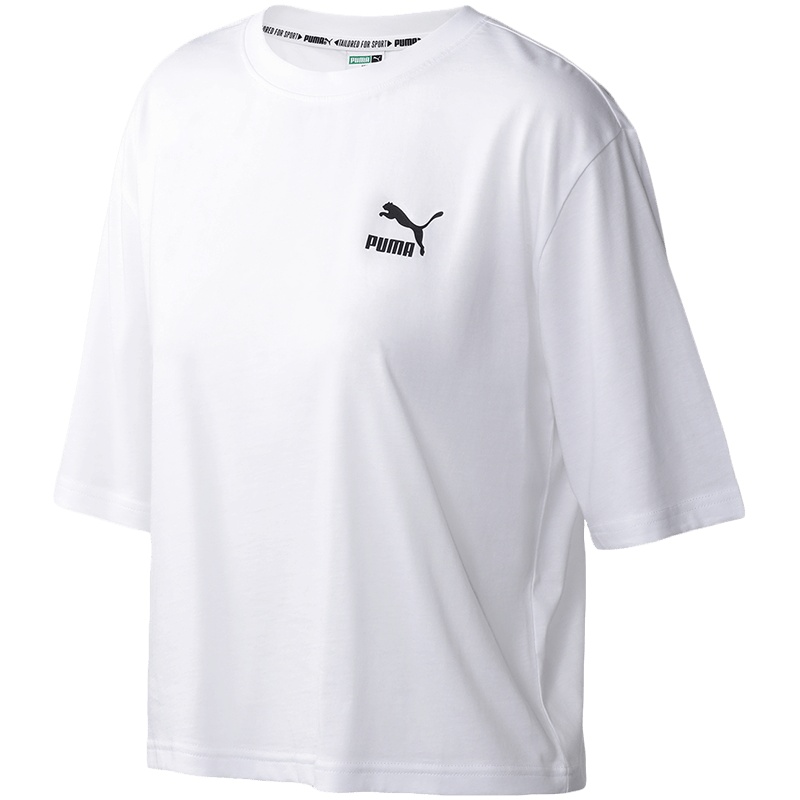 【自营】PUMA彪马女装运动服休闲圆领短袖T恤598269