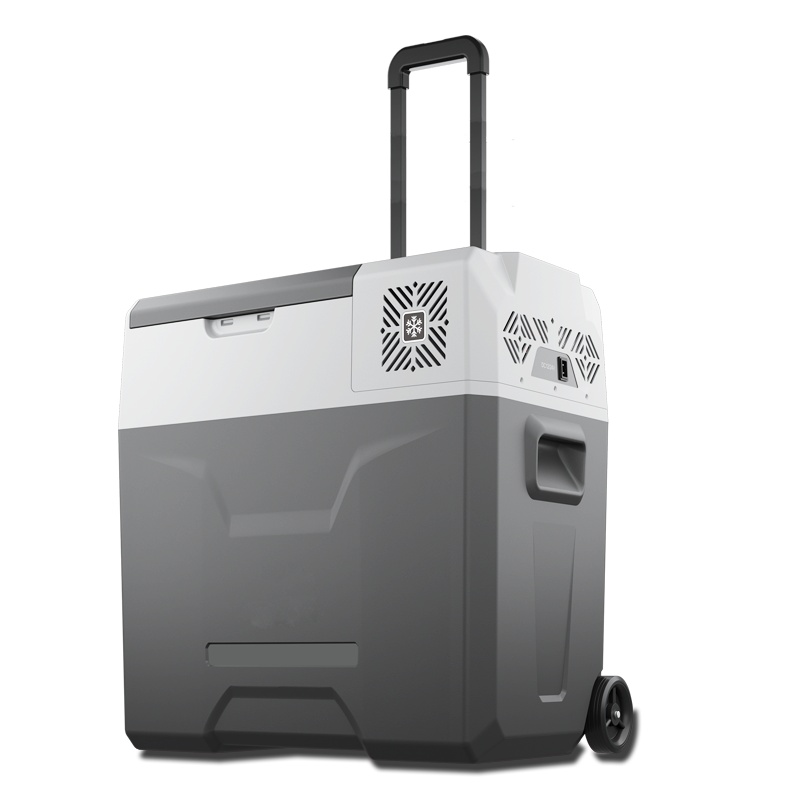CX40-LG冰虎40L进口压缩机制冷车载冰箱12v24v220V车家两用手机控温大容量冷冻冷藏拉杆便携汽车货车小型冰箱