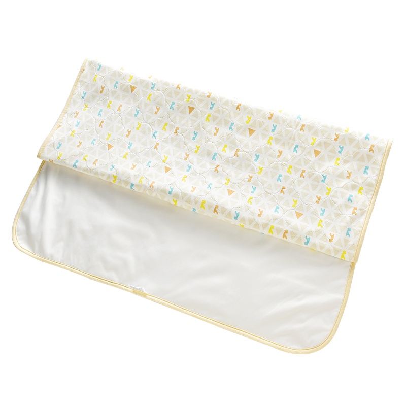 童泰2019新款婴儿纯棉隔尿垫防水可洗新生儿用品宝宝四层隔尿床垫70*100cm