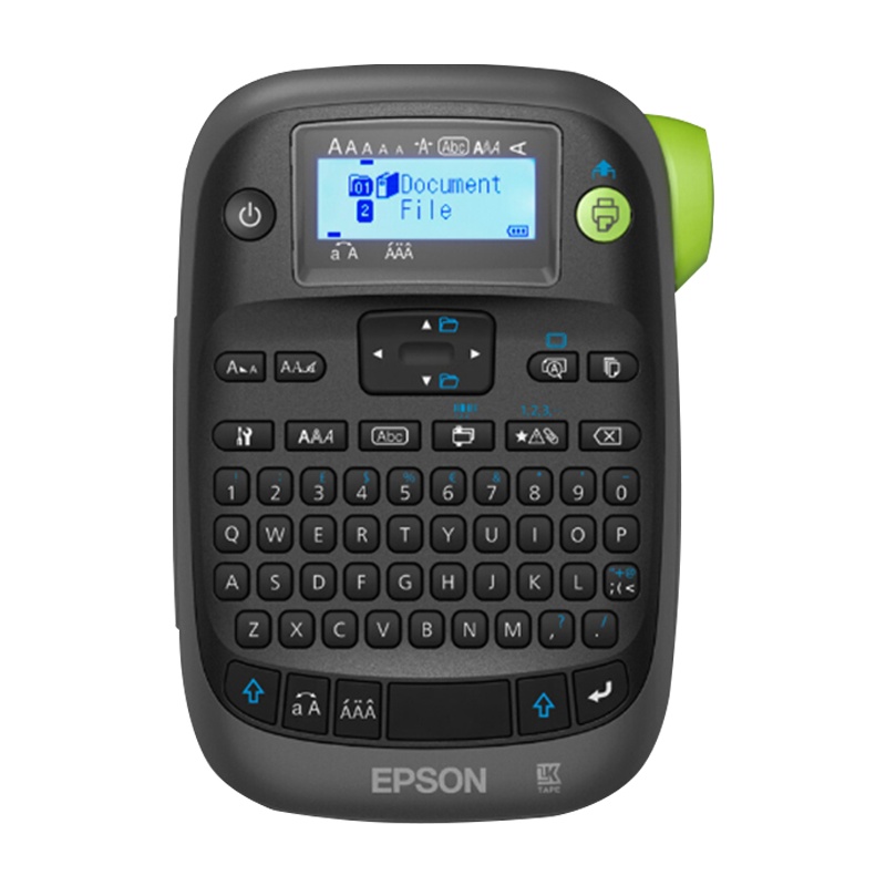 爱普生(EPSON) LW-K400 不干胶贴纸线缆手持便携固定资产 标签机/条码打印机(同K400L)