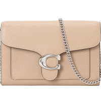 COACH 蔻驰 TABBYWOC 女士斜挎包 粒面皮银扣89364