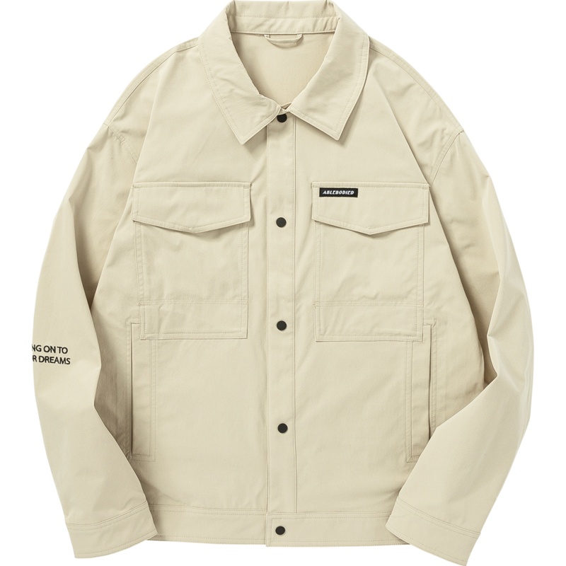 【满198减100预估价：97】森马工装外套男春秋新款韩版百搭宽松男潮ins青少年休闲港风夹克