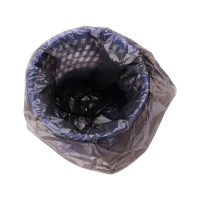 津草堂(JINCAOTANG) LH 50*60加厚塑料垃圾袋 黑色点断式塑料垃圾袋 一次性手提式塑料袋