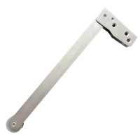 不锈钢消防门顺位器防火门顺位器双开门顺序器不锈钢开门关门辅助消防门通道门顺门器